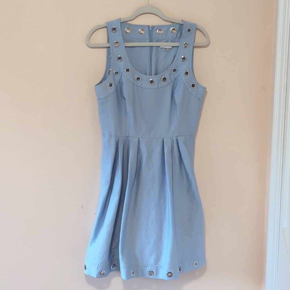 Calvin Klein grommet mini dress